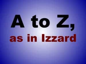 From A to Izzard  banner