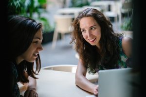 Meeting with a designer