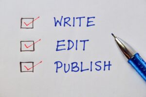 self-publishing process